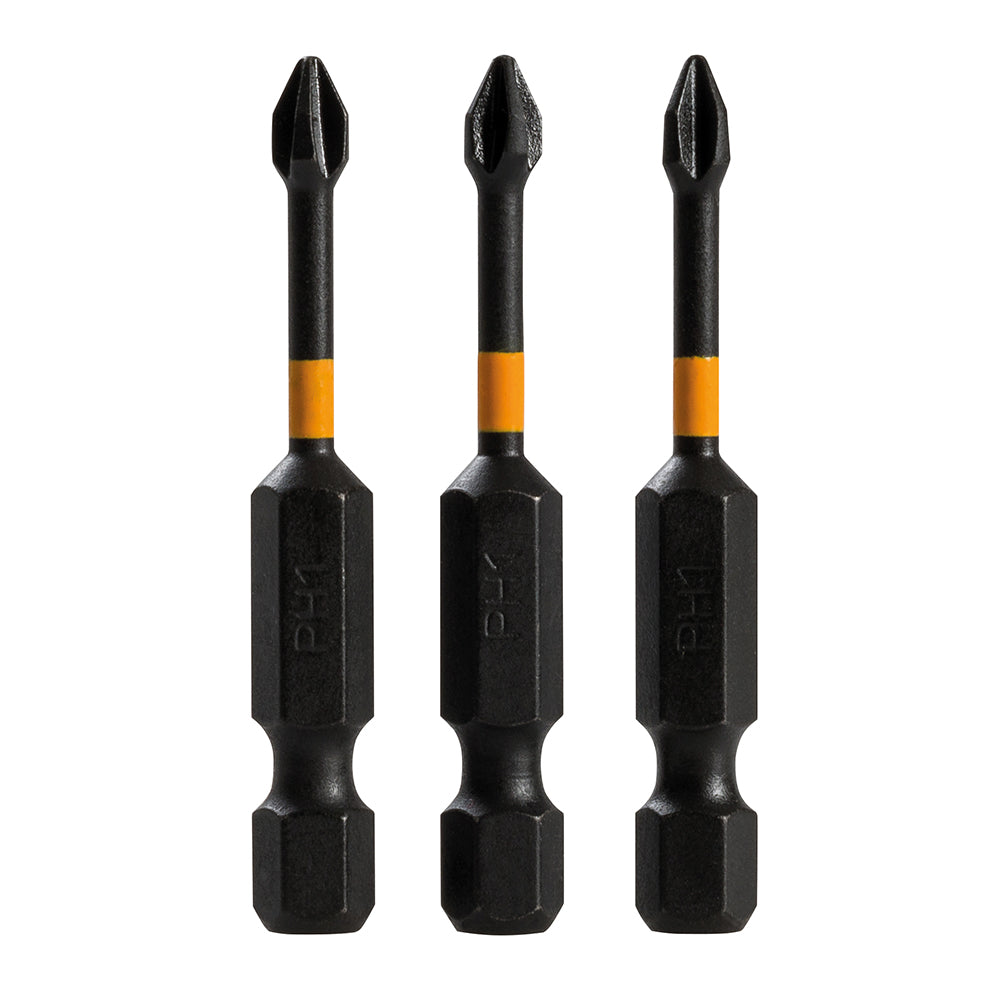 Triton Phillips Screwdriver Impact Bit 3pk PH1 50mm
