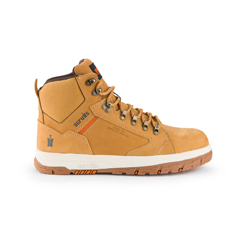 Scruffs Nevis Safety Boot Tan Size 10.5 / 45