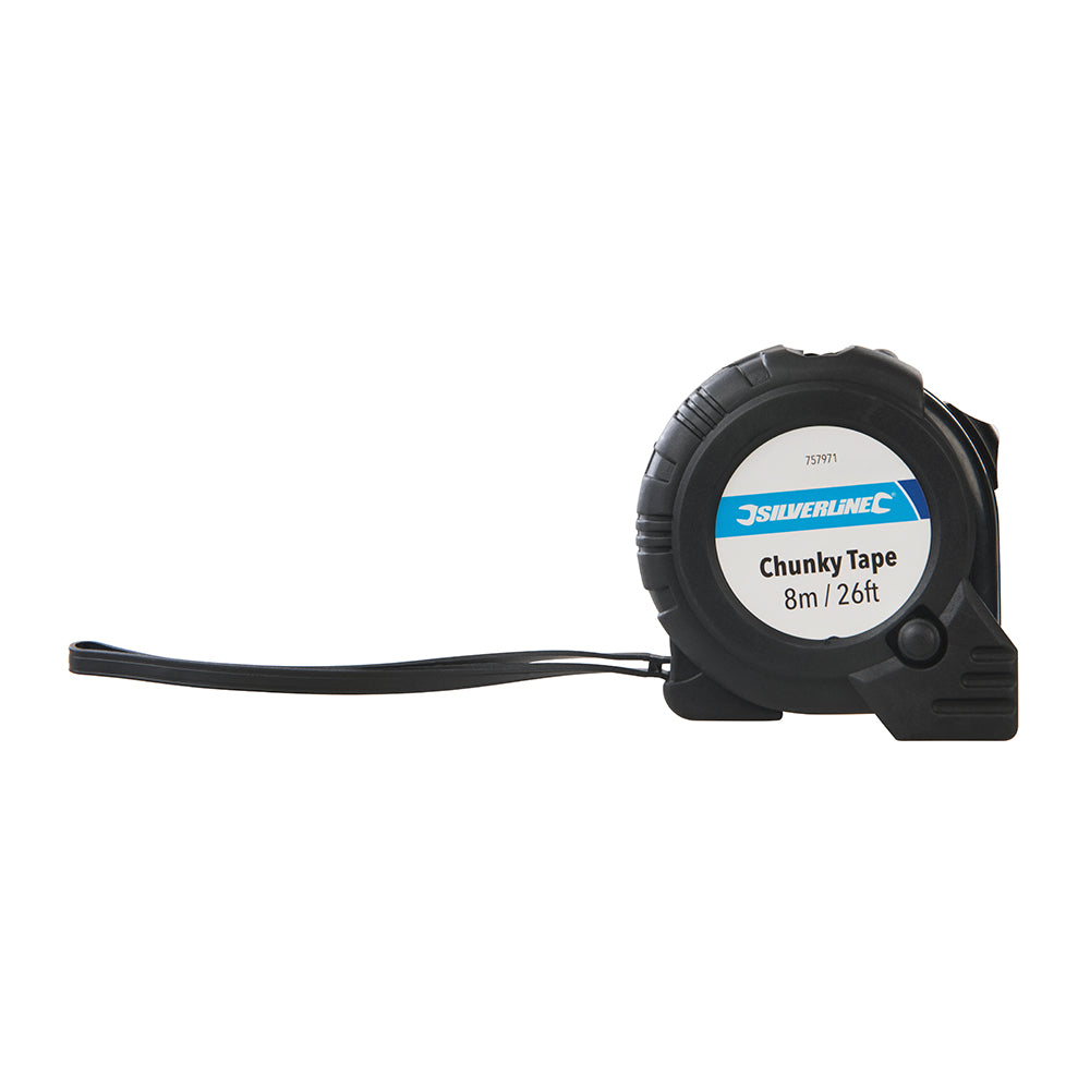 Silverline Chunky Tape 8m / 26ft x 25mm