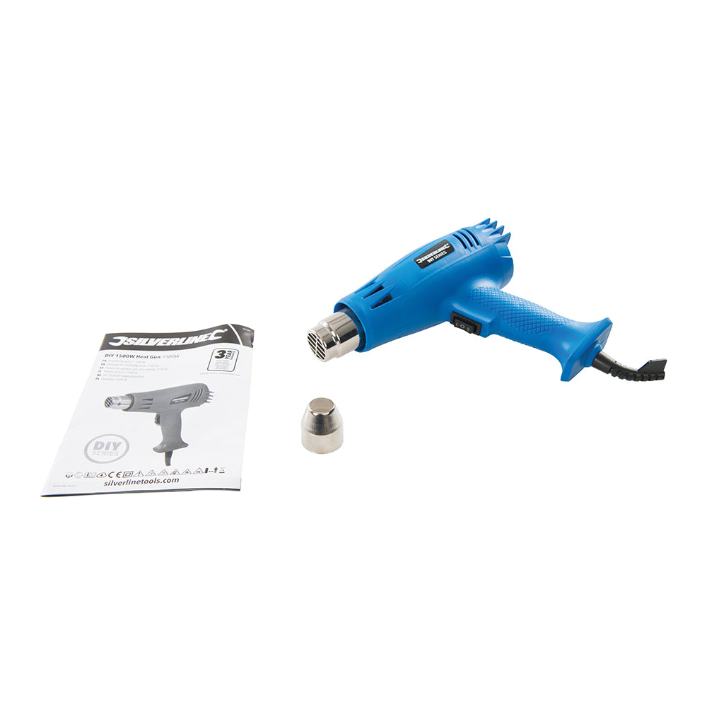 Silverline 1500W Heat Gun 1500W