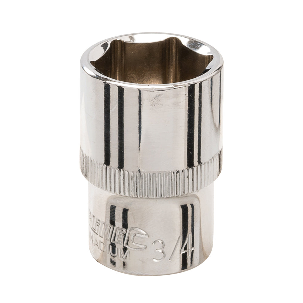 Silverline Socket 1/2" Drive 6pt Imperial 3/4"