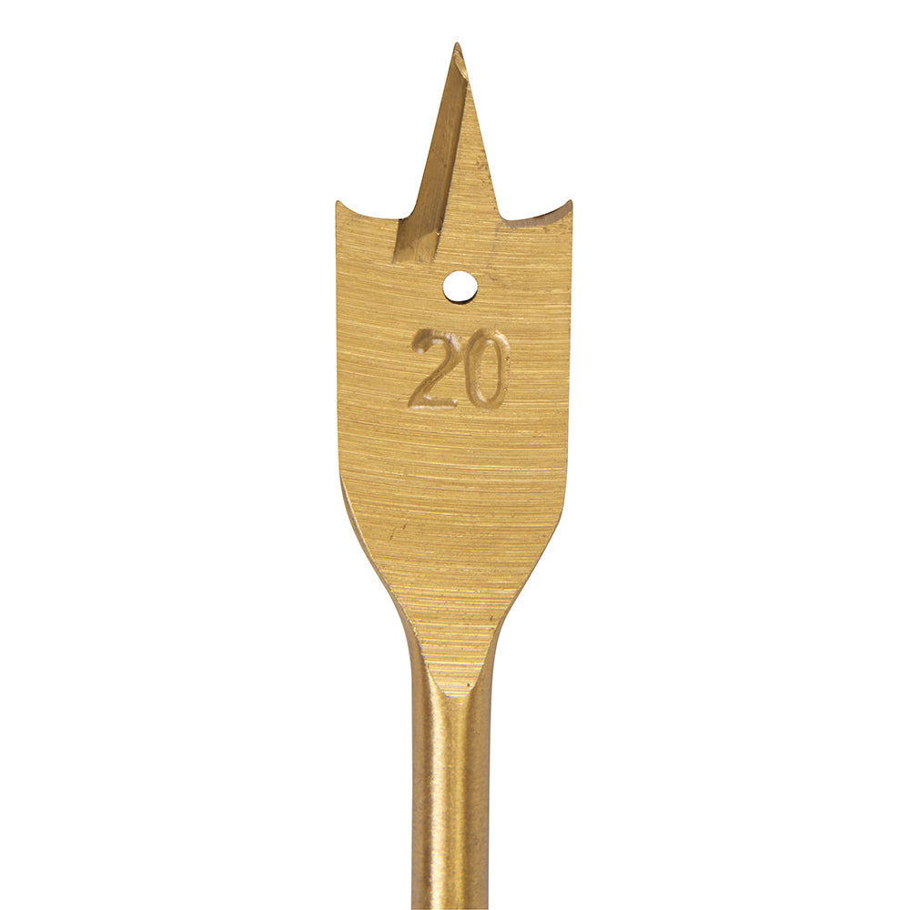 Silverline Titanium-Coated Flat Bit 20mm