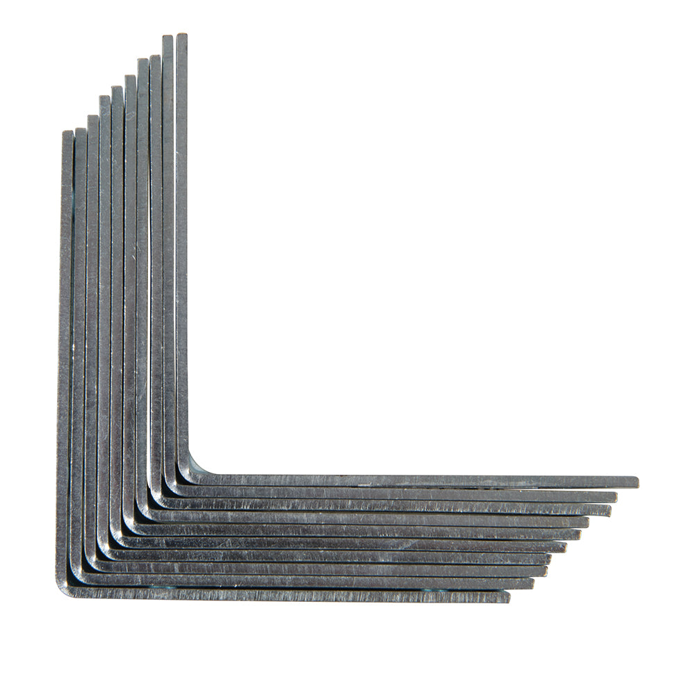 Fixman Corner Braces 10pk 75 x 1.6 x 16mm