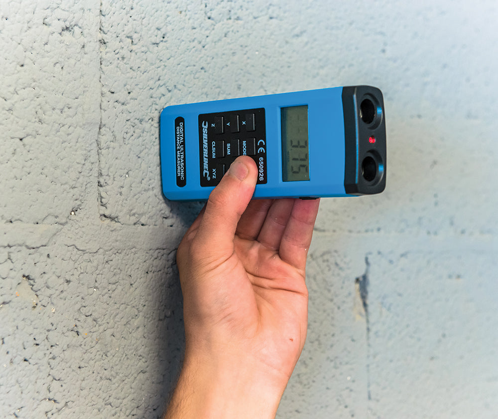 Silverline Digital Range Measure 0.55 - 15m