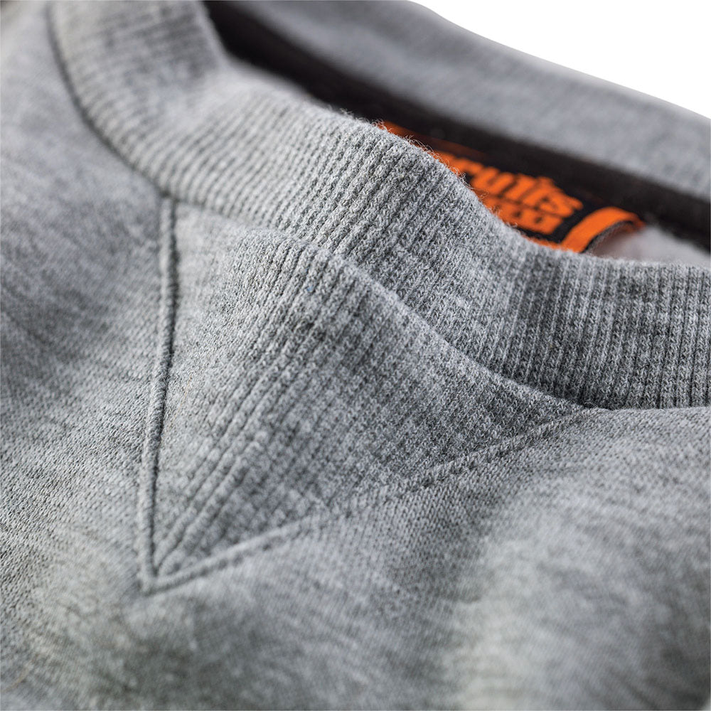 Scruffs Trade Sweatshirt Grey Marl S