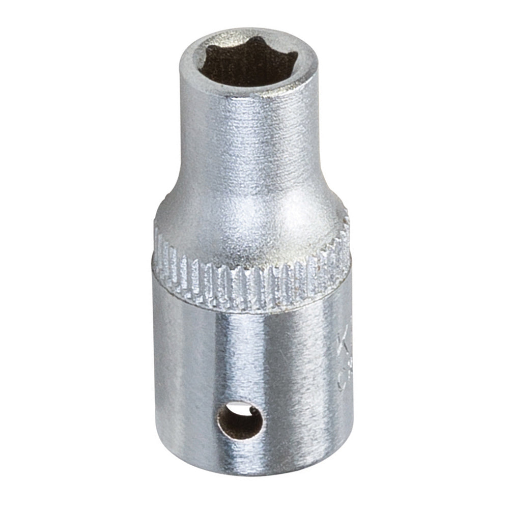 King Dick Socket 1/4" SD 6pt Metric 5mm