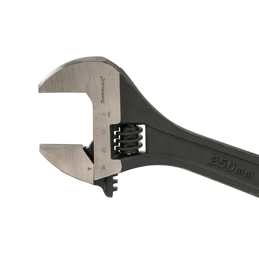 Silverline Expert Adjustable Wrench Length 200mm - Jaw 22mm