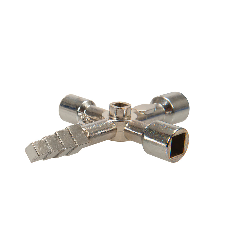 Silverline Multi-Function Utility Key Slot, Cross, Triangle & Square