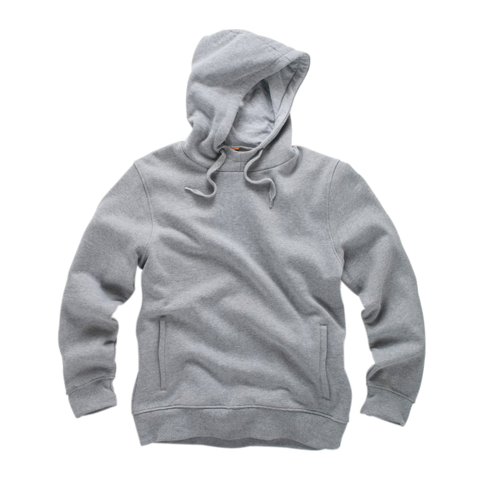 Scruffs Worker Hoodie Grey Marl M