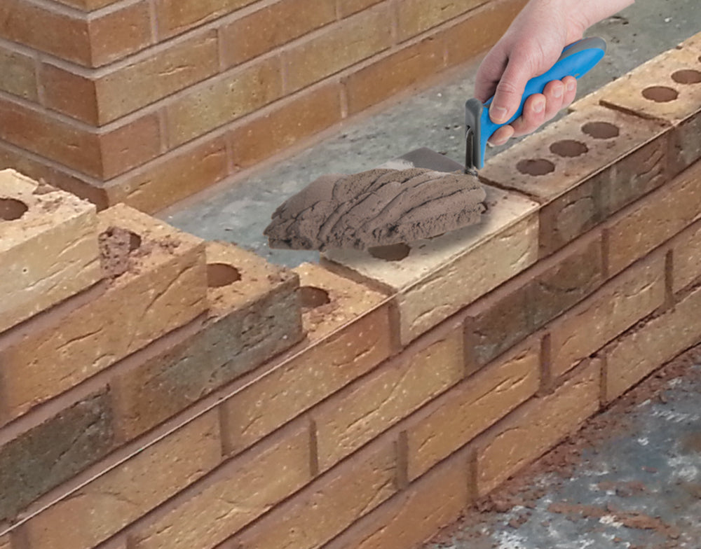 Silverline Brick Trowel Soft-Grip 200 x 105mm