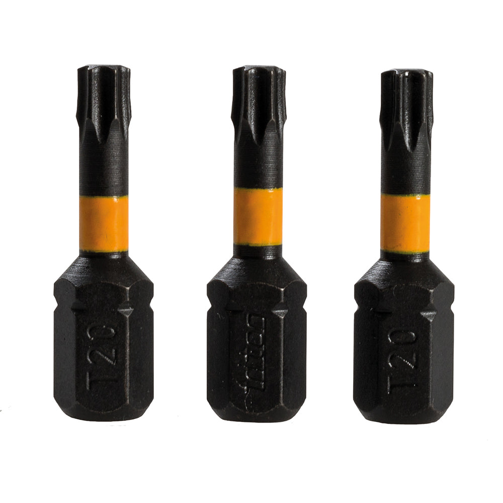 Triton Screwdriver Impact Bits 3pk T20 25mm