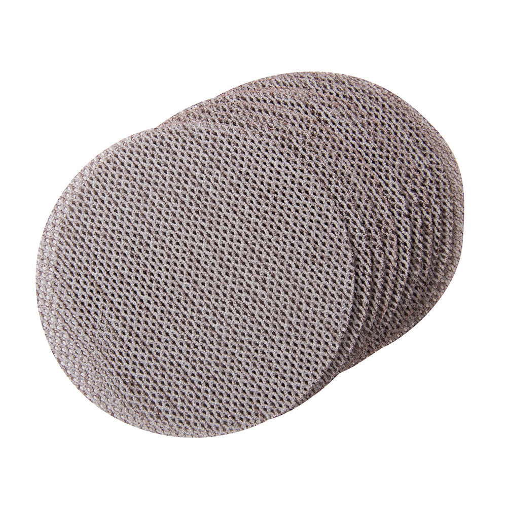 Triton Hook & Loop Mesh Sanding Disc 125mm 10pk 100 Grit