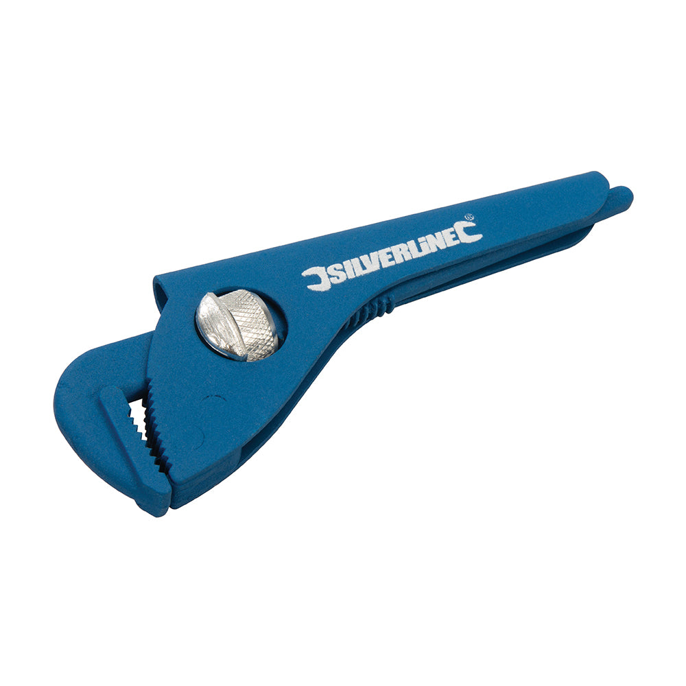 Silverline Thumbturn Pipe Wrench Length 225mm - Jaw 50mm