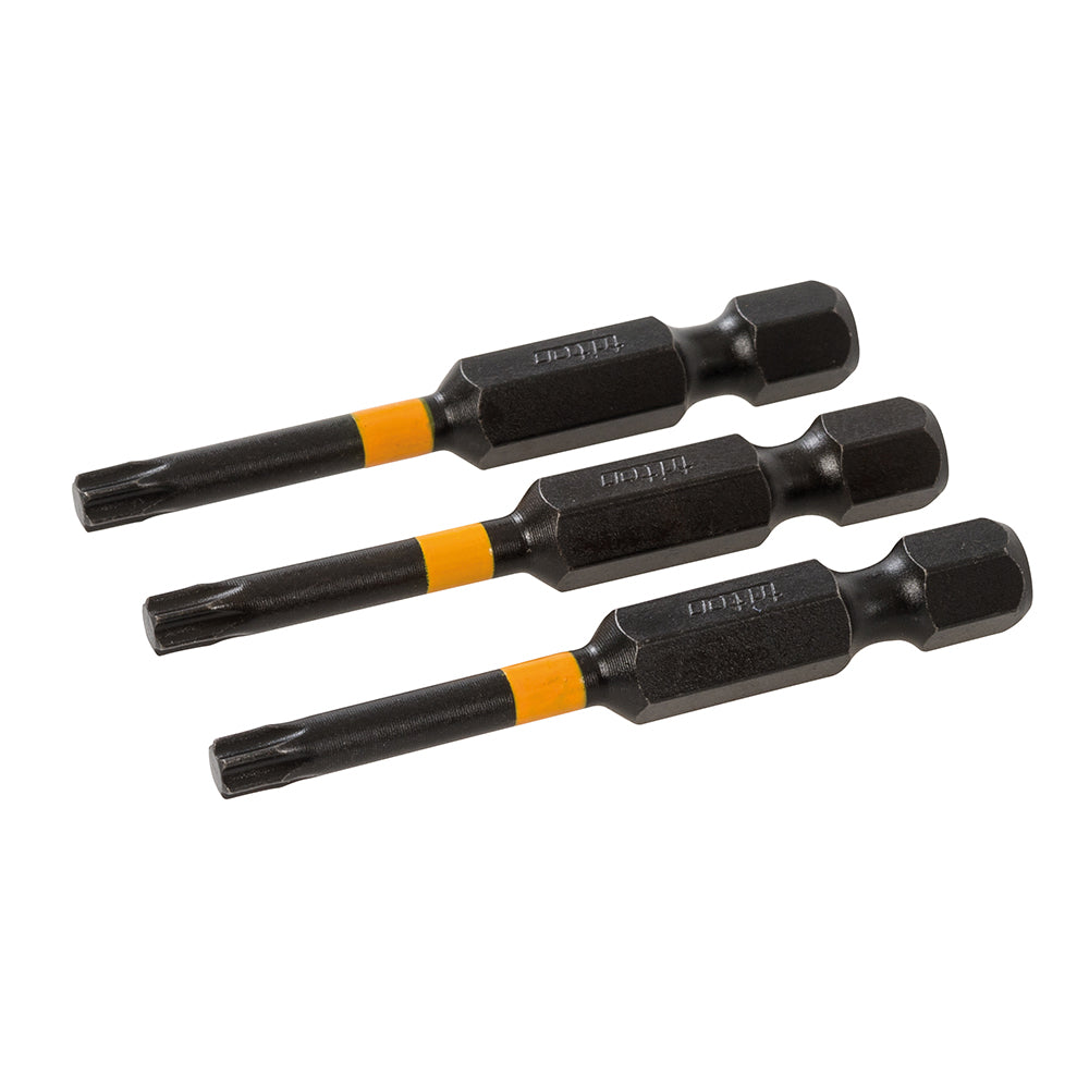 Triton Screwdriver Impact Bits 3pk T20 50mm