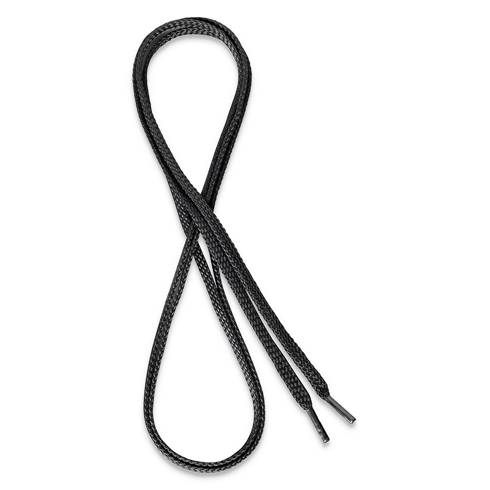Scruffs Flat Laces Black Black