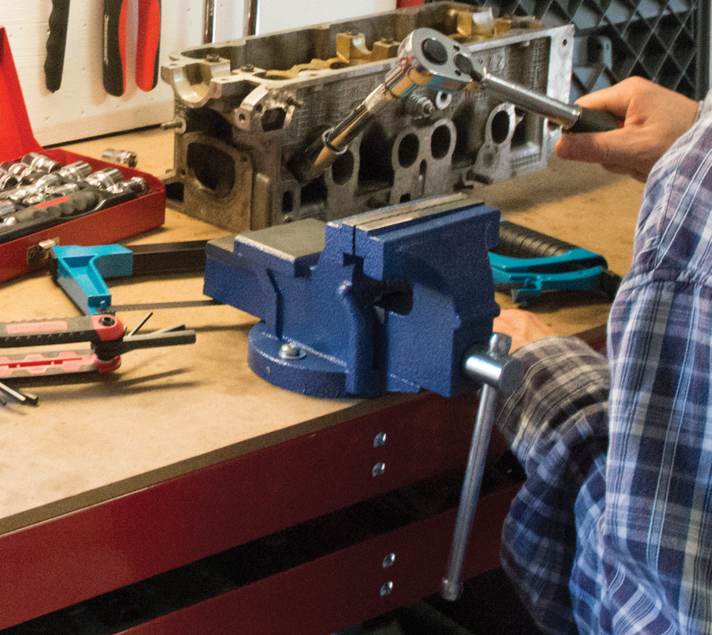 Silverline Engineers Workshop Vice 100mm (4") Jaw Capacity 100mm / 5kg