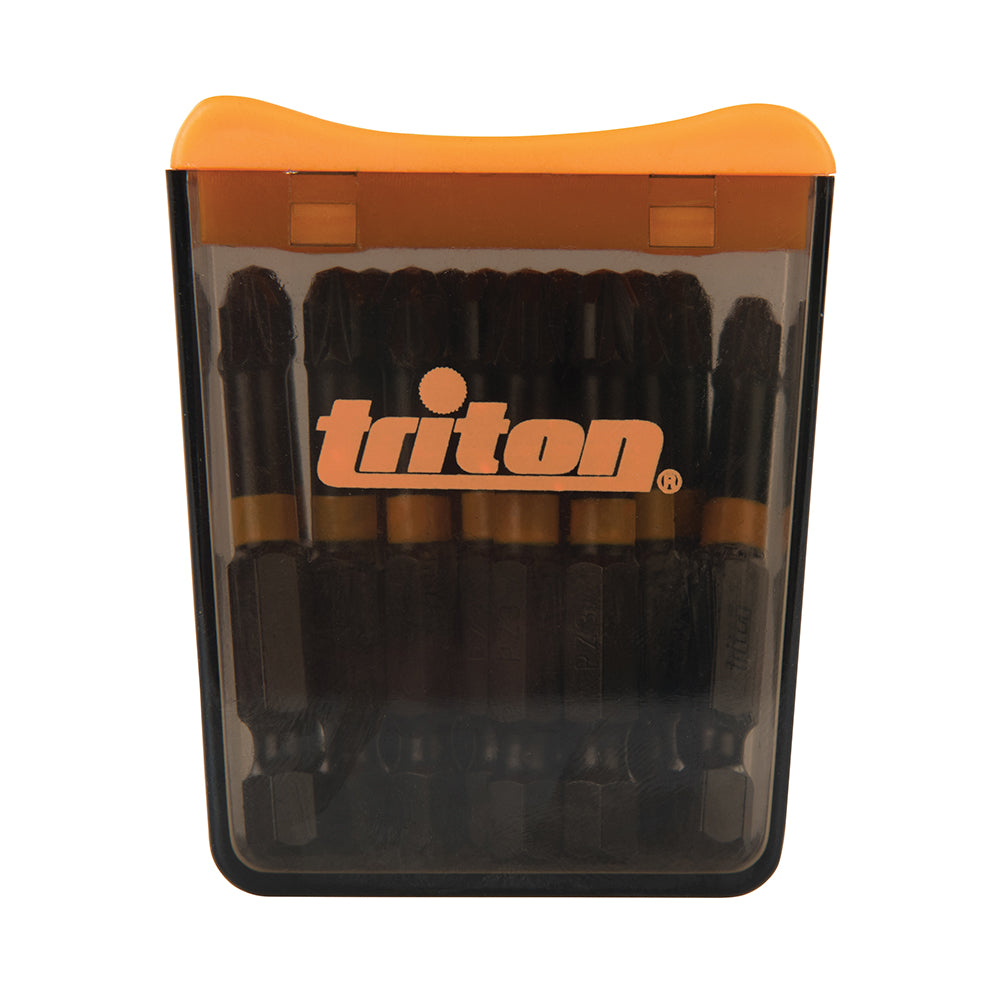 Triton Pozi Screwdriver Impact Bit 15pk PZ3 50mm