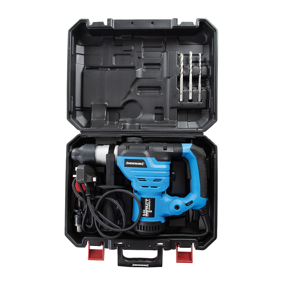 Silverline 1500W SDS Plus Drill 1500W