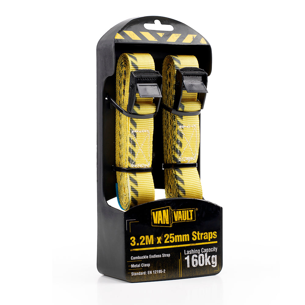 Van Vault Endless Strap 2pk 3.2m x 25mm