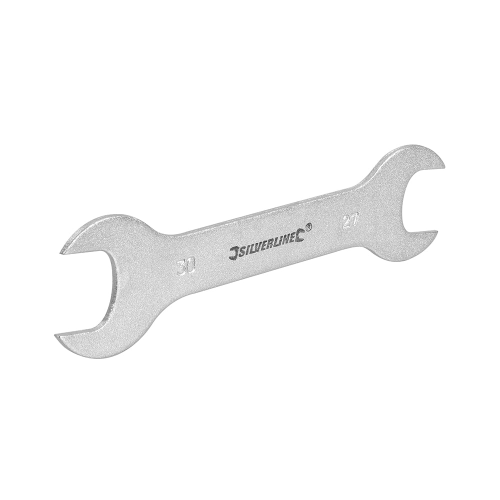 Silverline Double-Ended Gas Bottle Spanner 27 & 30mm