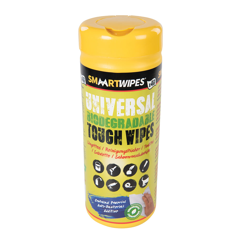 Smaart Universal Tough Wipes Biodegradable 40pk 40pk
