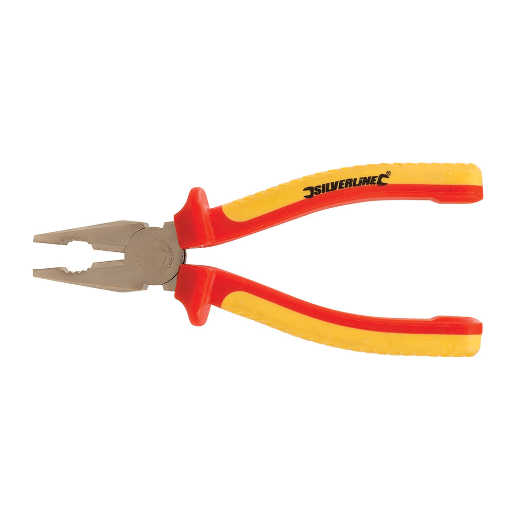 Silverline VDE Expert Combination Pliers 180mm