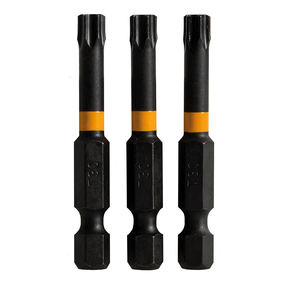 Triton T30 Screwdriver Impact Bit 3pk T30 50mm