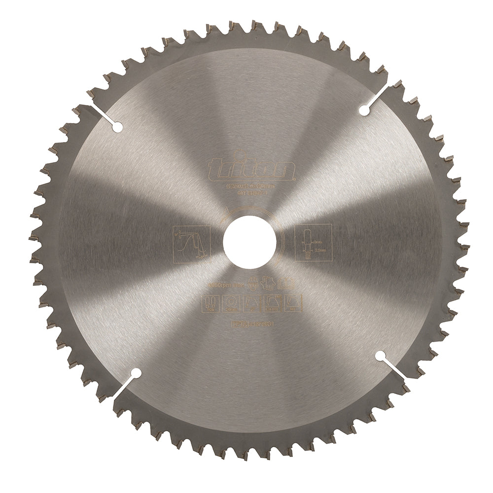 Triton Woodworking Saw Blade 250 x 30mm 60T
