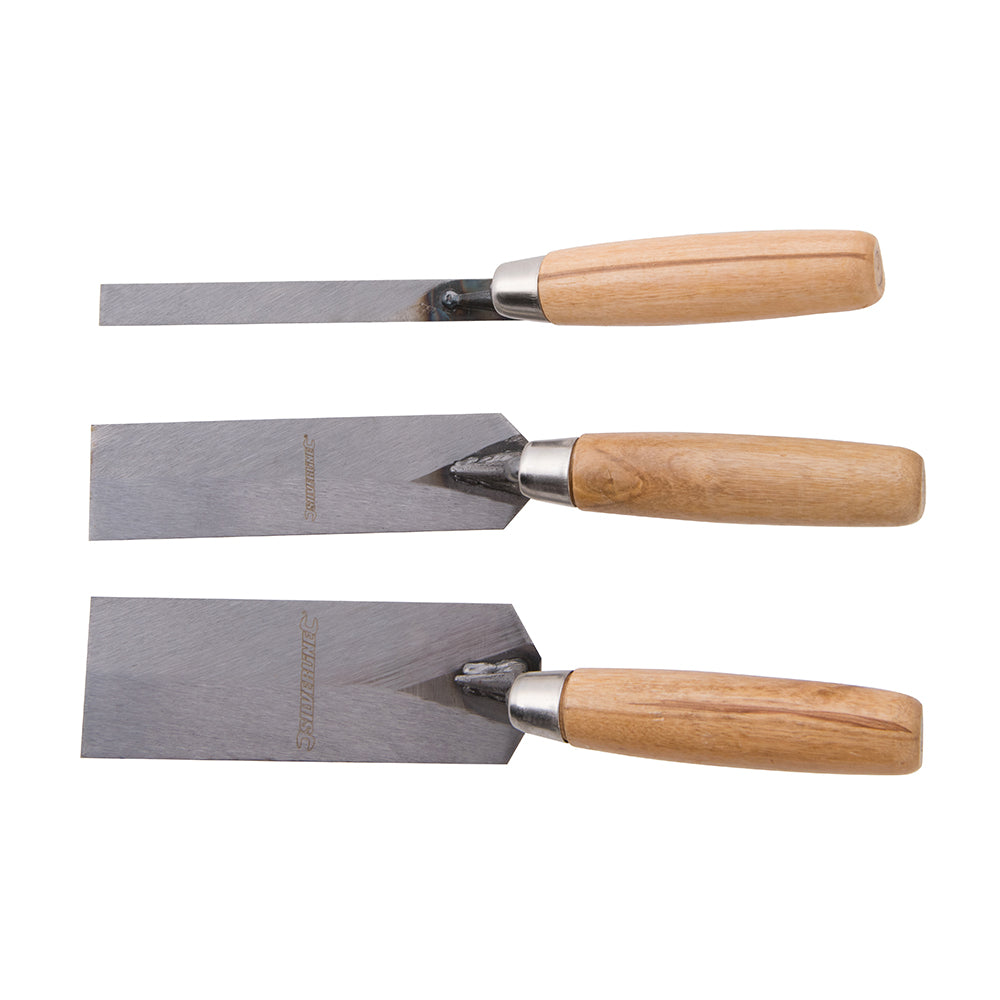 Silverline Margin Trowel Set 3pce 13, 38, 51mm