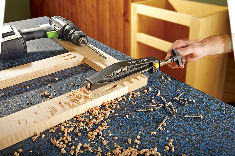 Rockler Quick-Release Pock-it Hole Clamp® 3''