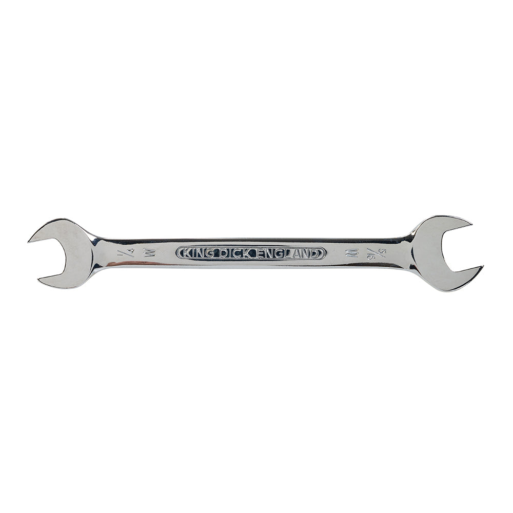 King Dick Open-Ended Spanner Whitworth 1/4" x 5/16"W