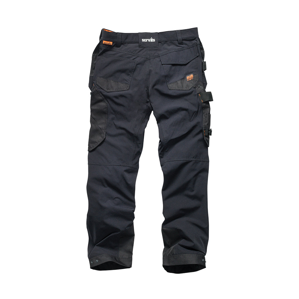 Scruffs Pro Flex Plus Holster Trouser Black 40R