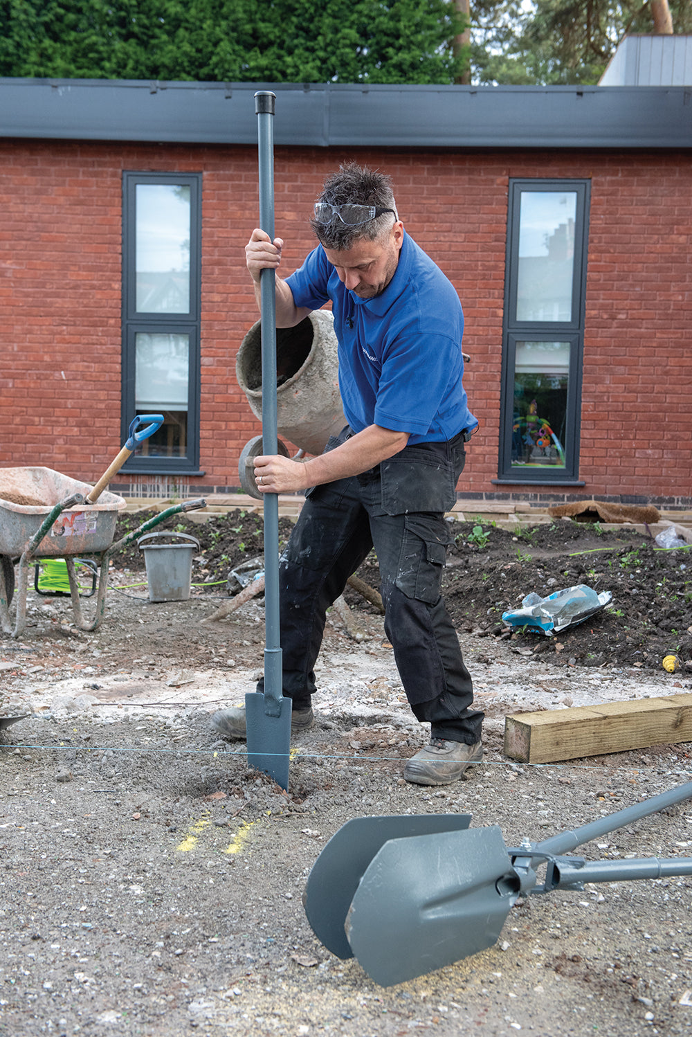 Silverline Fencing Spade 1660mm