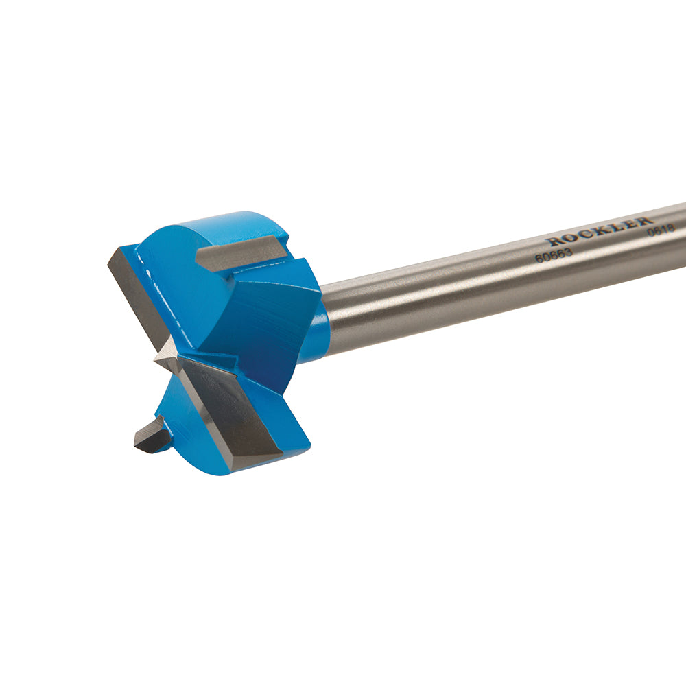 Rockler Long-Shank Carbide-Tipped Forstner Bit 35mm