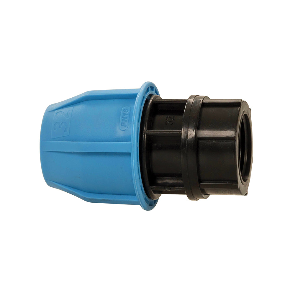 Plumbob MDPE Female Adaptor 32mm x 1''