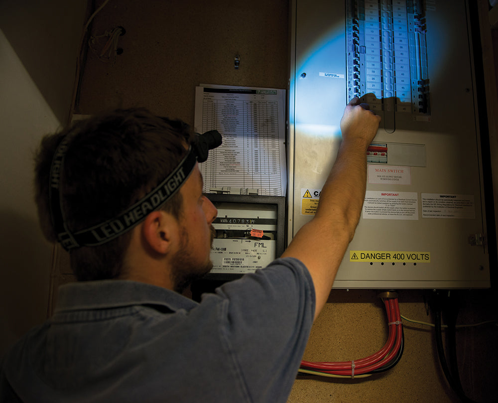 Silverline LED Head Torch 1W