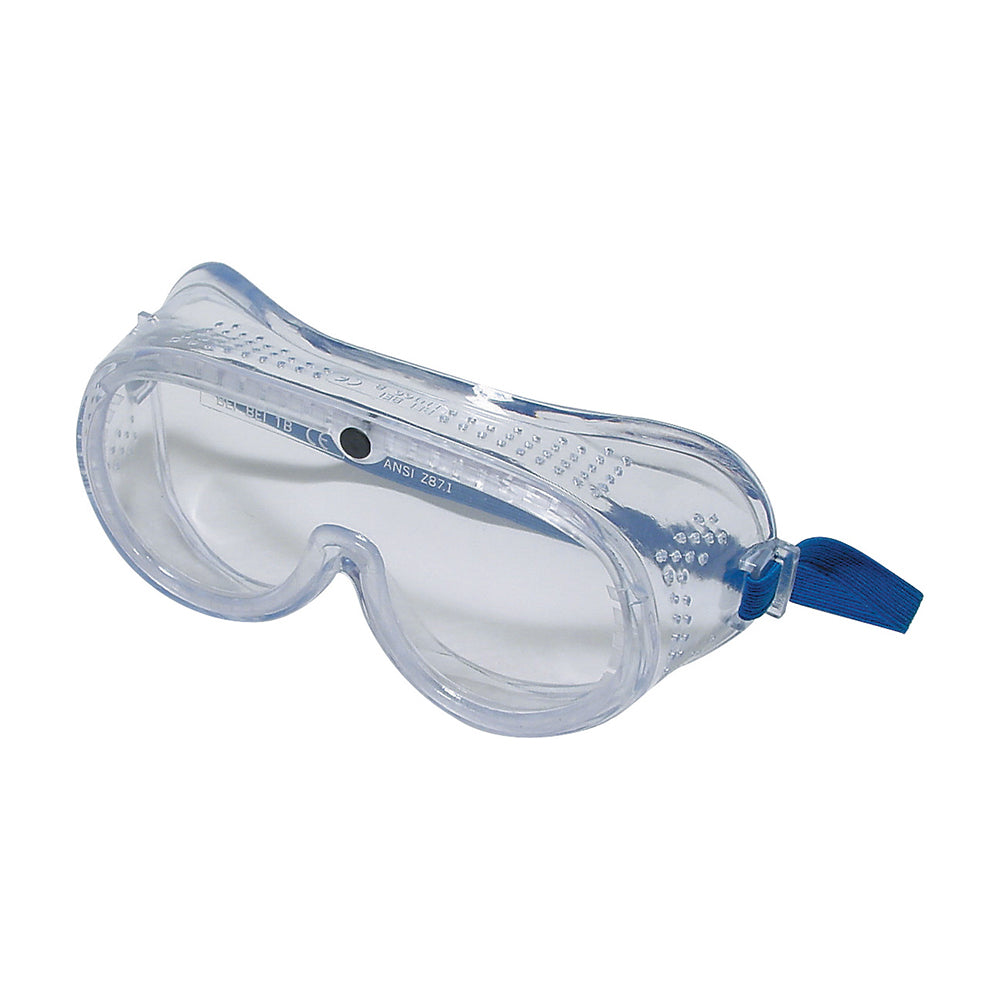 Silverline Direct Safety Goggles Direct Vent - Clear