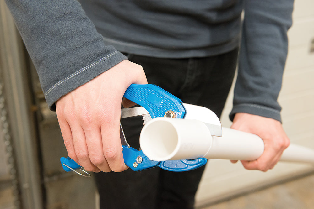 Silverline Ratcheting Plastic Pipe Cutter 42mm