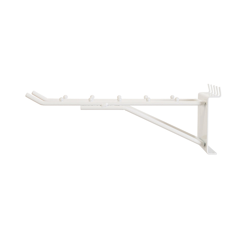 Silverline Multipurpose Indexed Holder 8pk White
