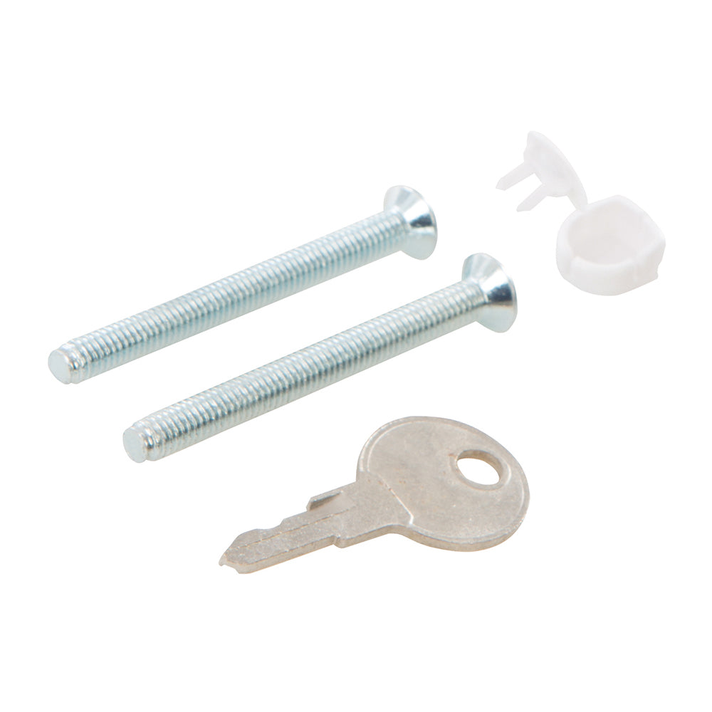 Silverline Aluminium Locking Window Handle White