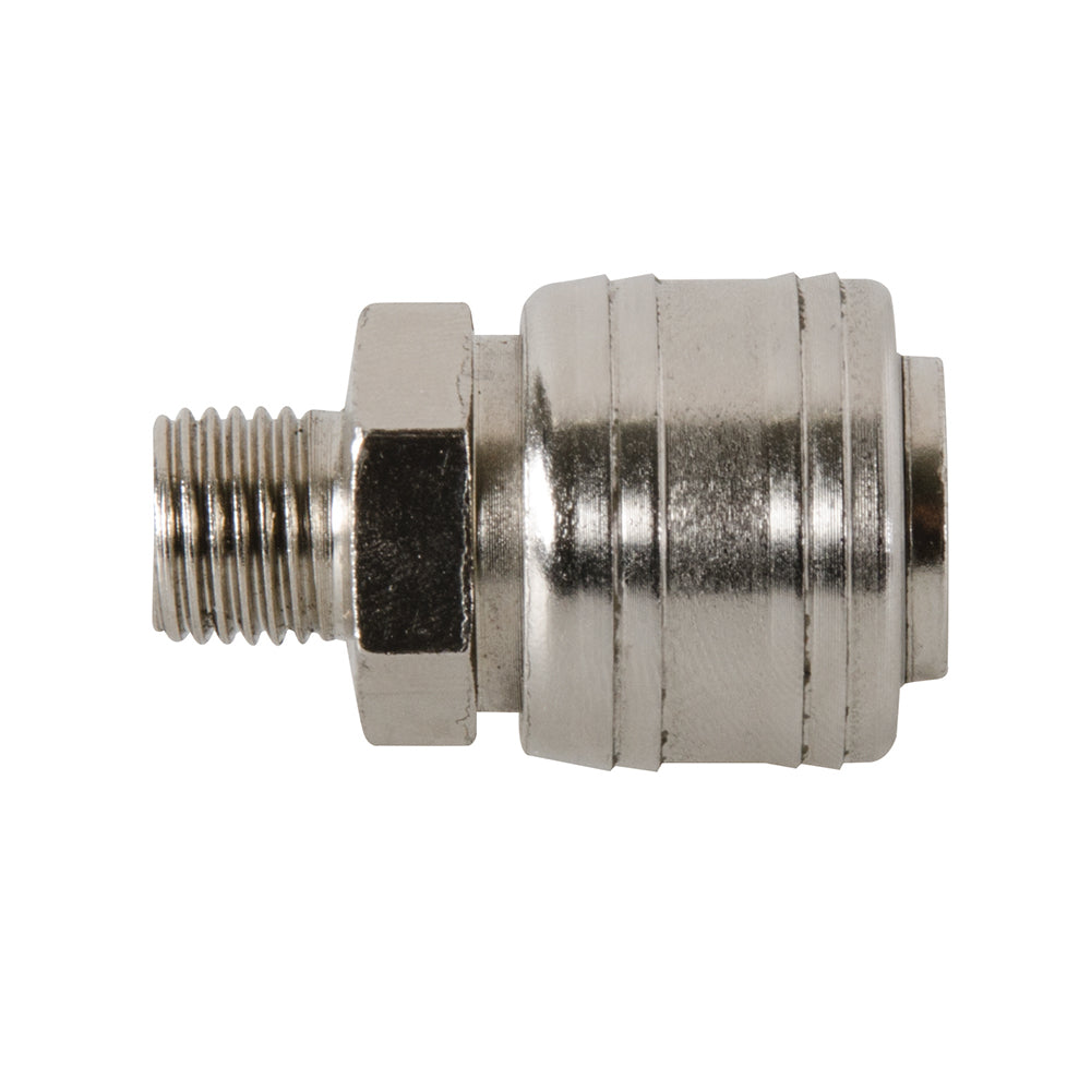 Silverline Euro Air Line Male Thread Quick Coupler 1/4" BSP