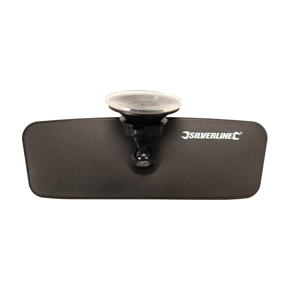 Silverline Universal Suction Cup Car Mirror 180 x 60mm