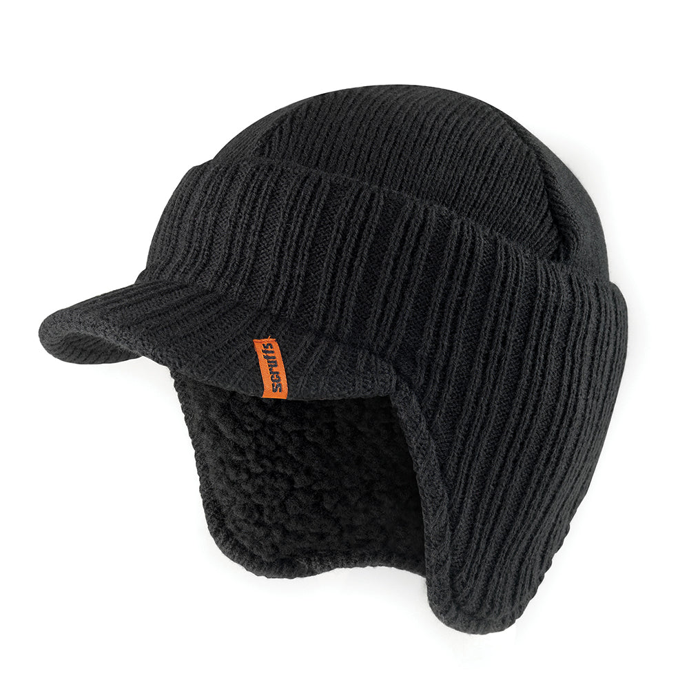 Scruffs Peaked Beanie Black One Size