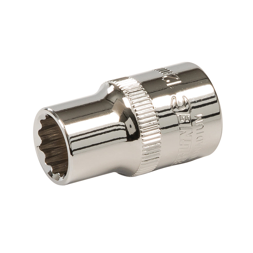 Silverline Socket 1/2" Drive 12pt Metric 12mm