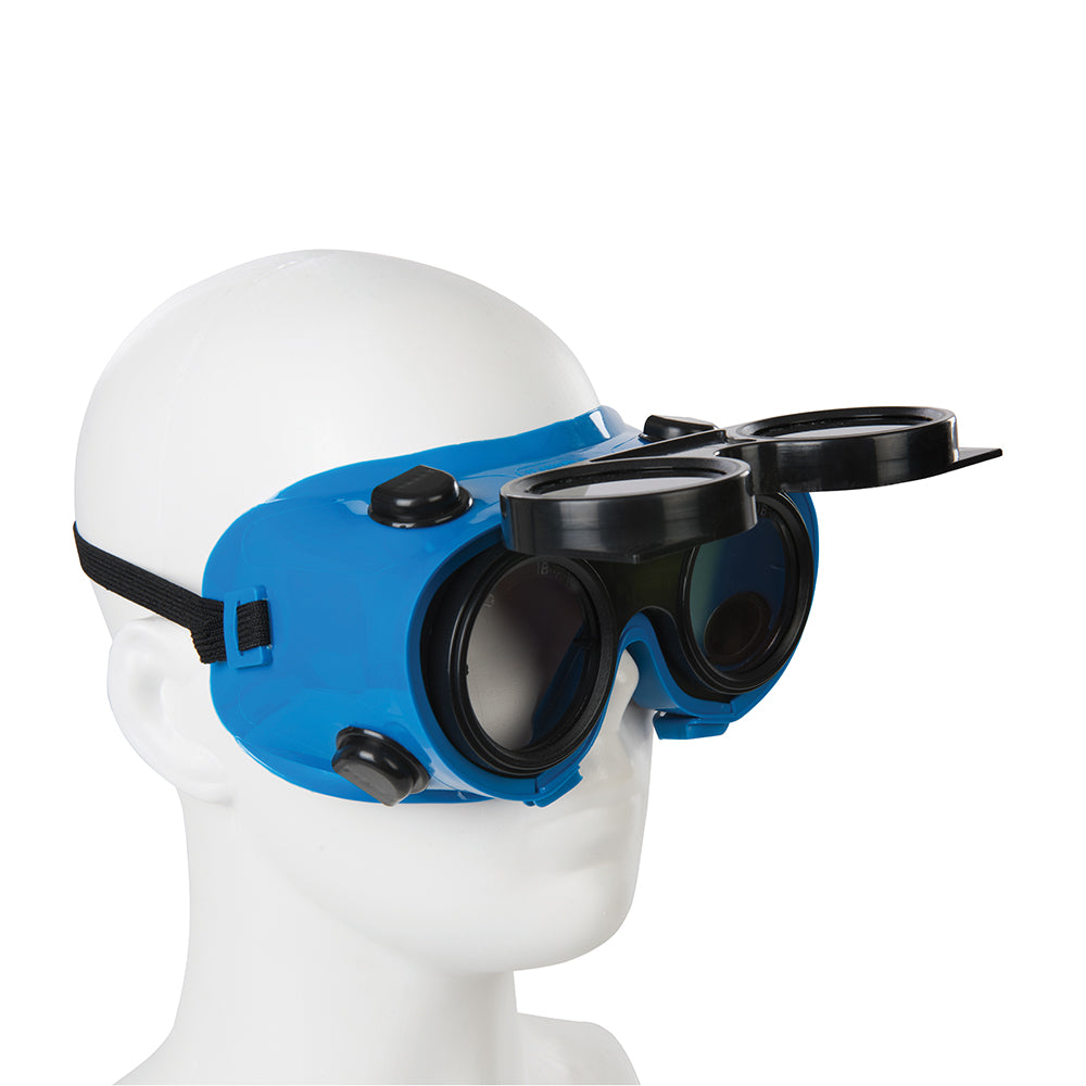 Silverline Welding Goggles Clear / No. 5 Green