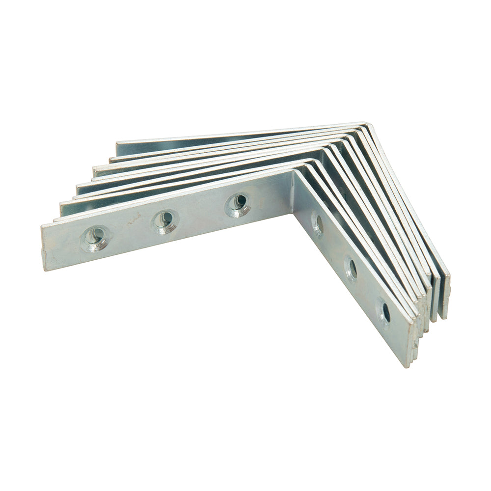 Fixman Corner Braces 10pk 75 x 1.6 x 16mm