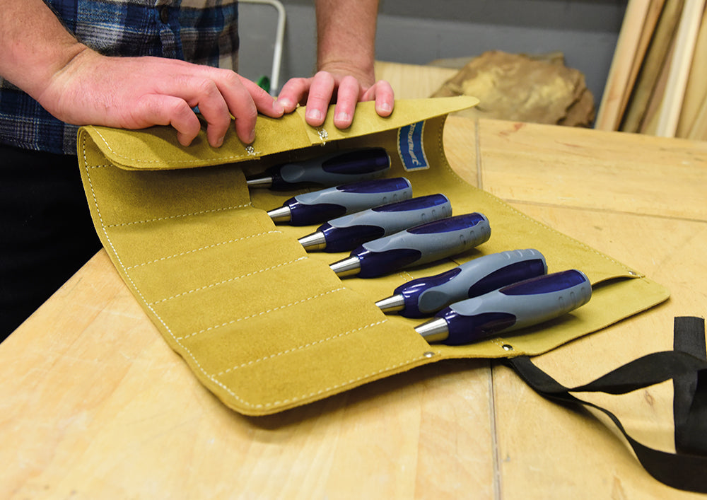 Silverline Chisel & Tool Roll 8 Pocket 440 x 380mm