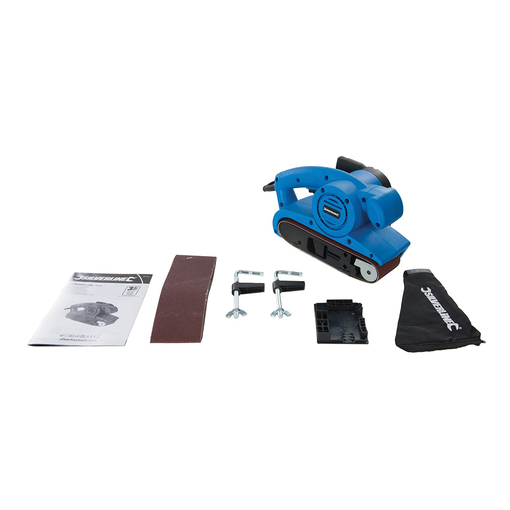 Silverline 810W Belt Sander 76mm 810W