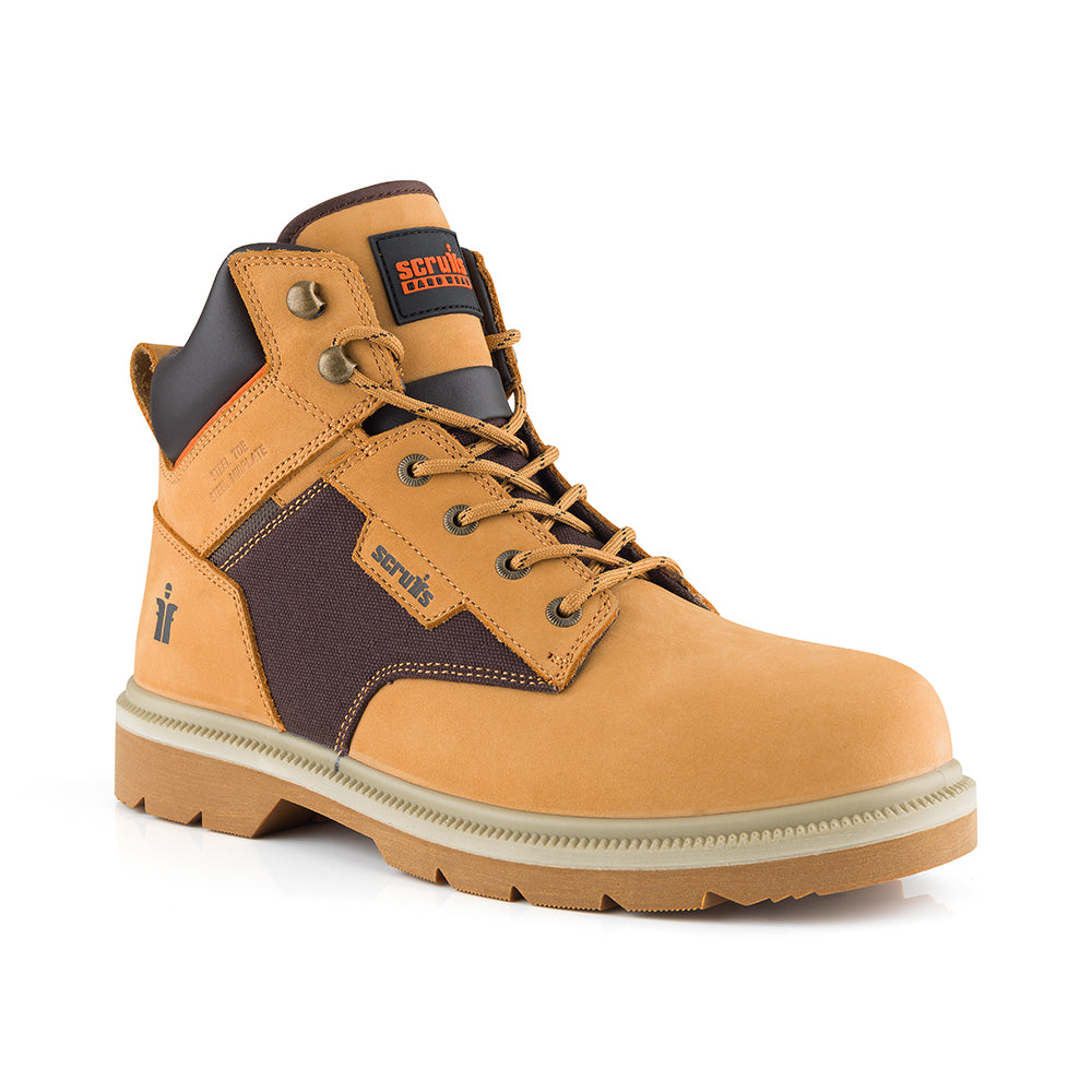 Scruffs Twister 6 Safety Boots Tan Size 10.5 / 45