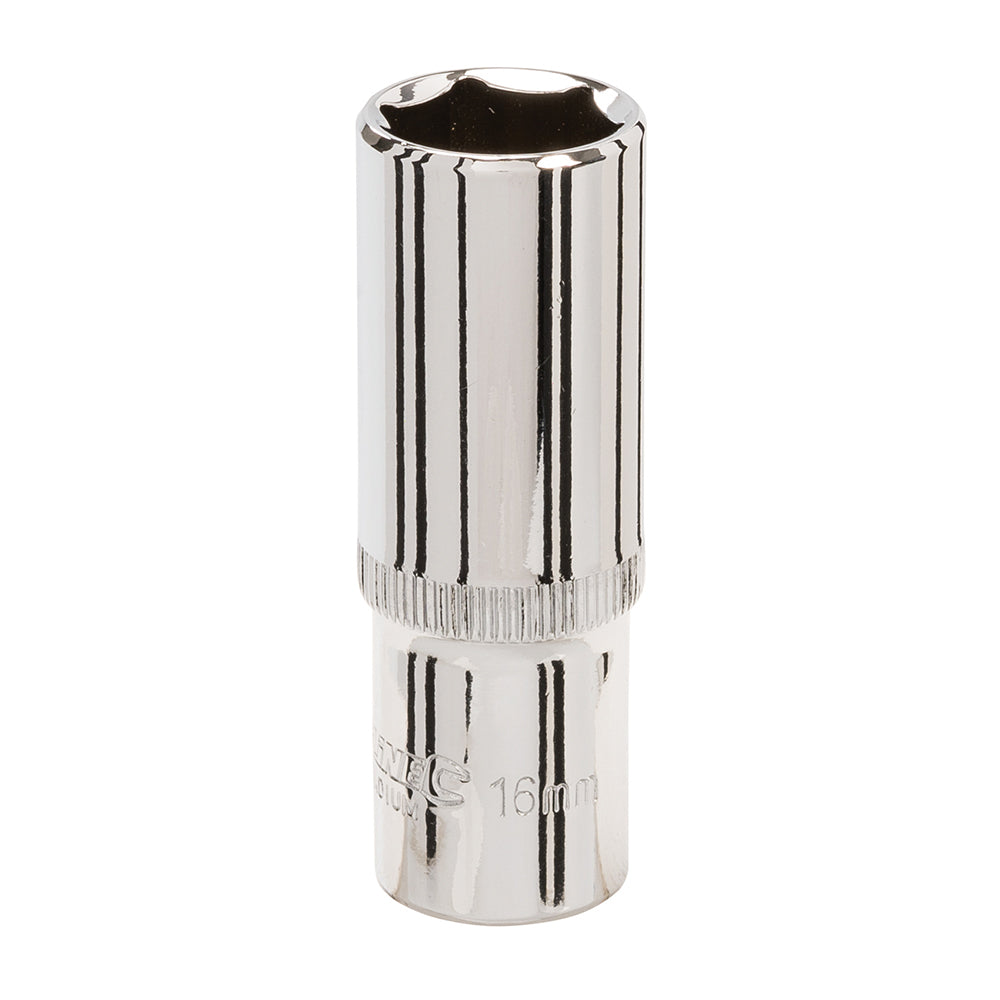 Silverline Deep Socket 3/8" Drive 6pt Metric 16mm